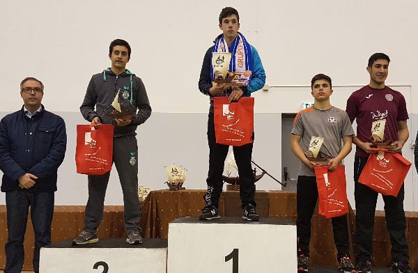 Pódio Juniores Masculinos Individuais