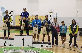 Pódio Cadetes Femininos Individuais