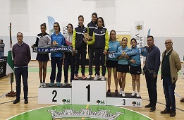 Pódio Cadetes Masculinos Equipas