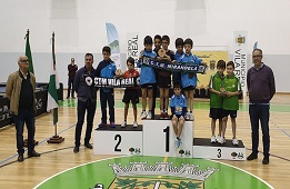 Pódio Equipas Iniciados Masculinos