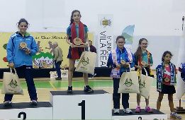 Pódio Infantis Femininos Individual