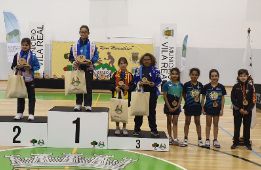 Pódio Iniciados Femininos Individuais