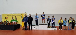 Pódio Sub10 Masculinos Individuais