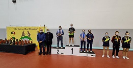 Pódio Sub15 Femininos Individuais