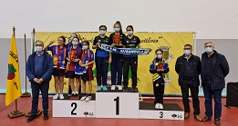 Pódio Sub12 Femininos Equipas