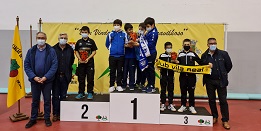 Pódio Sub12 Masculinos Equipas