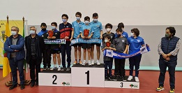 Pódio Sub15 Masculinos Equipas