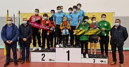 Pódio Sub19 Masculinos Equipas