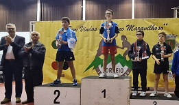 Pódio Sub11 Masculinos Individuais