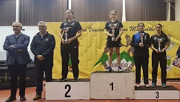 Pódio Sub13 Femininos Individual