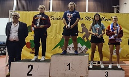 Pódio Sub15 Femininos Individuais