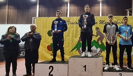 Pódio Sub15 Masculinos Individuais