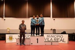 Pódio Sub19 Femininos Equipas