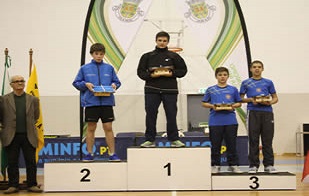 Pódio Cadetes Masculinos Individuais