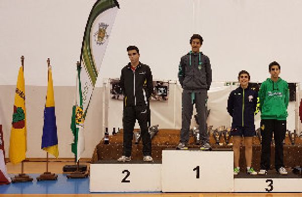 Pódio Cadetes Masculinos Individuais