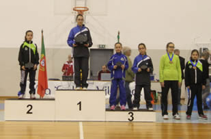 Pódio Infantis Femininos Individual