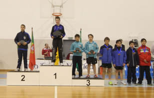 Pódio Infantis Masculinos Individuais