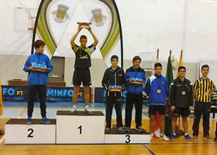 Pódio Juniores Masculinos Individuais